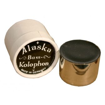 Alaska Bass Kolophon, hars, rosin, Hard, Medium of Soft in aluminium case
