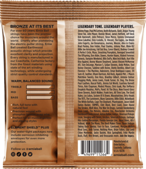 Ernie Ball Earthwood 3148, 3-pack Light 11-52 Phosphor Bronze