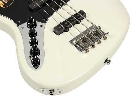 Sire Basses V7 2nd Gen Series Marcus Miller basgitaar, linkshandig Antique White