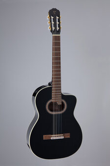 Takamine GC6CEBLK electro-akoestische nylonsnarige gitaar