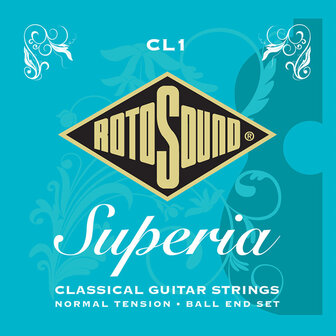 Rotosound Superia stringset classic Black &#039;n Silver