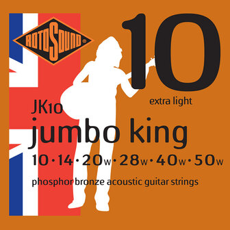 Rotosound Jumbo King, 010, 011, 012 of 013