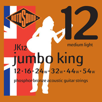 Rotosound Jumbo King, 010, 011, 012 of 013