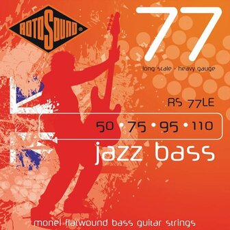 Rotosound 77 Jazzbass flatwound 050-110