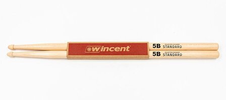 Wincent pair of hickory drumsticks 5B