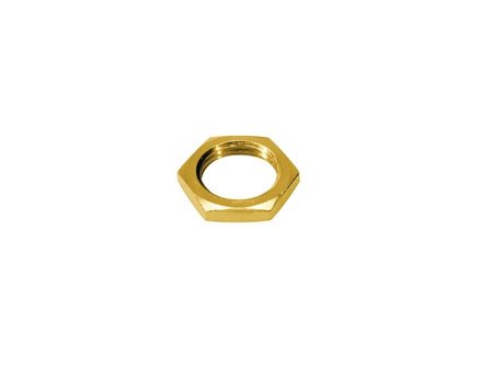 Moer voor chassis connector, nikkel, zwart of goud