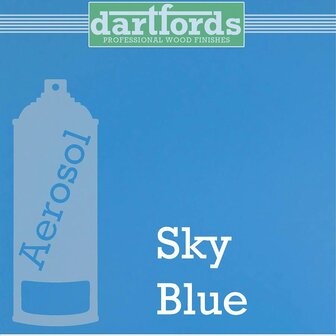 Dartfords Metallic Nitrocellulose Paint Sky Blue - 400ml aerosol