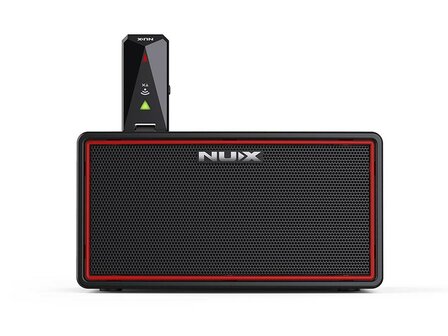 Nux Mighty Air draadloze oplaadbare stereo gitaar versterker incl. zender bluetooth