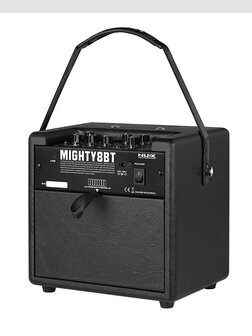 Nux Mighty 8BT digitale versterker 8 Watt - 6,5&quot; speaker bluetooth - DSP - drums - usb - mic ingang