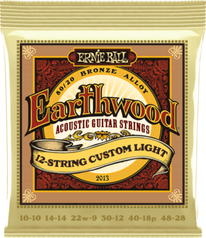 Ernie Ball Earthwood 12-snarig 80/20 Bronze 10-48