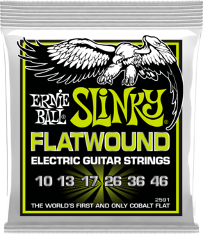 Ernie Ball 2591 Regular Slinky Flatwound 10-46
