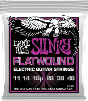 Ernie Ball 2593 Power Slinky Flatwound 11-52