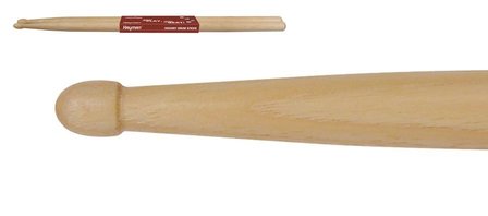 Hayman 2-B drumstokken, hickory, 1 paar, 16,2 x 407 mm