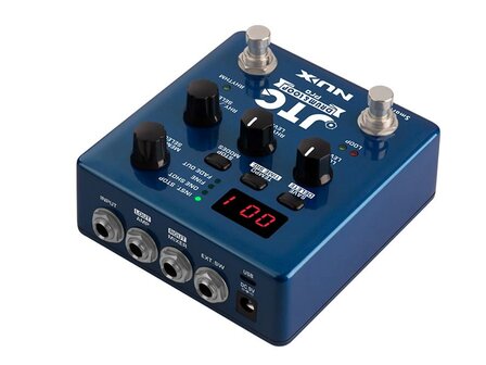 NUX Verdugo Series dual switch looper pedaal DRUM &amp; LOOP PRO