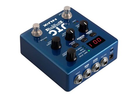 NUX Verdugo Series dual switch looper pedaal DRUM &amp; LOOP PRO