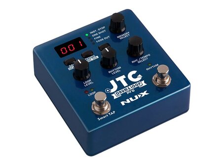 NUX Verdugo Series dual switch looper pedaal DRUM &amp; LOOP PRO