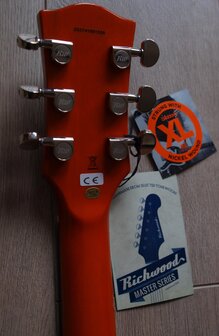 Richwood Master Series electric guitar &quot;Retro Special&quot; Tennessee Orange