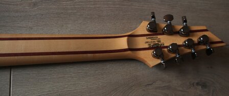 CORT E-Gitaar, KX FF, Stardust Black, 7-snarige gitaar