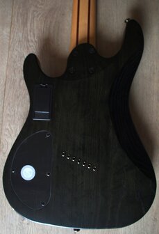 CORT E-Gitaar, KX FF, Stardust Black, 7-snarige gitaar