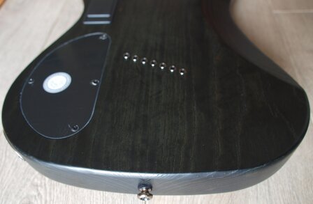 CORT E-Gitaar, KX FF, Stardust Black, 7-snarige gitaar