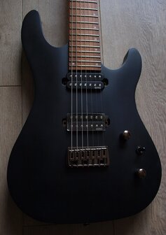 CORT E-Gitaar, KX257, bariton, Matt Black, 7 snaren