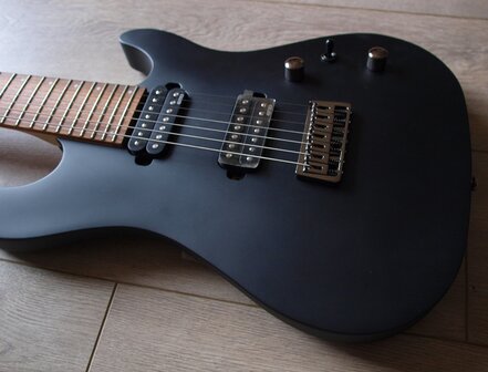 CORT E-Gitaar, KX257, bariton, Matt Black, 7 snaren