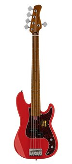 Sire Basses P5 Series Marcus Miller 5-snarige basgitaar, Dakota Red