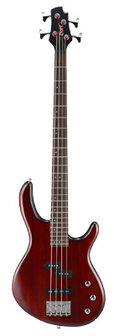 Cort Action Bass, Walnut Satin, 4-snarige bass