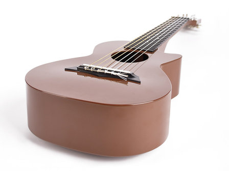 Korala Polycarbon Guitarlele/travelgitaar, oranje of rose