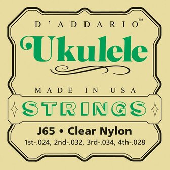 Ukulele snaren sopraan, D&#039;Addario