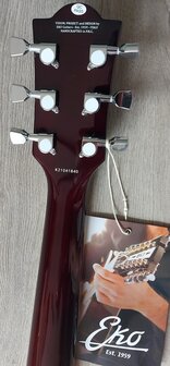 EKO VL480 GTV LesPaul-model Aged Gold Sparkle P-90
