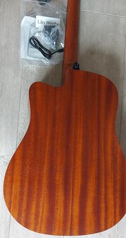 L&acirc;g Tramontane Hyvibe 10 Satin, Smart Guitar 