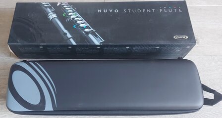 Nuvo Student Flute, Electric Blue