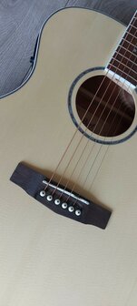 Cort Folkgitaar GA-MEDX open pore, electro akoestisch