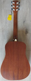 Cort Folkgitaar, Earth Mini Traveller, Open Pore met gigbag, kleiner model (3/4)