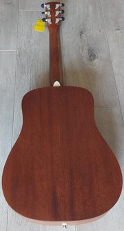 Cort Folkgitaar, Earth Mini Traveller, Open Pore met gigbag, kleiner model (3/4)