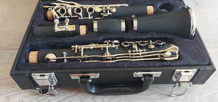 Klarinet, duits Albert systeem, compleet met koffer