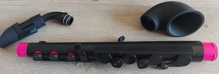 Nuvo jSax standaard kit, zwart/rose