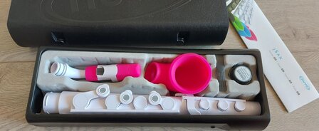 Nuvo jSax standaard kit, wit/rose