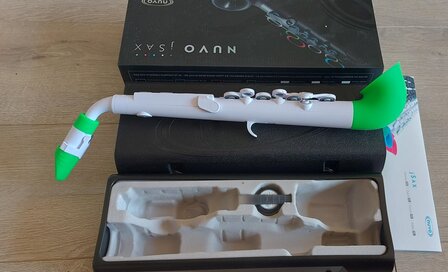 Nuvo jSax standaard kit, wit/groen