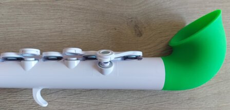 Nuvo jSax standaard kit, wit/groen