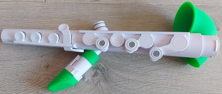 Nuvo jSax standaard kit, wit/groen
