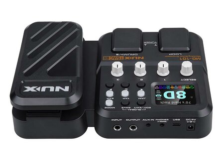 NUX Multi-Effects guitar amp modeling processor and multi effect with drum machine and phrase looper