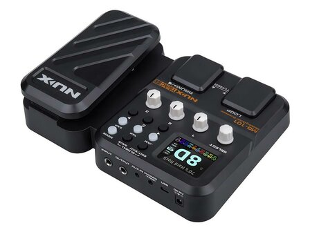 NUX Multi-Effects guitar amp modeling processor and multi effect with drum machine and phrase looper