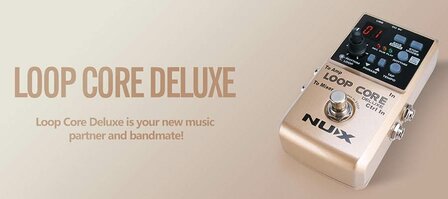 NUX Core Series loop pedaal bundel LOOP CORE DELUXE met NMP-2 voetschakelaar