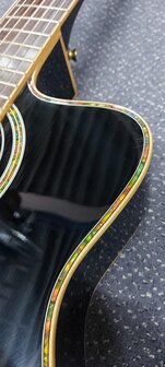 Motion BCX09CE-BK electro-akoestische gitaar, zwart
