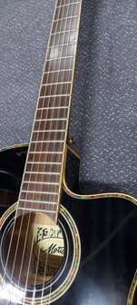 Motion BCX09CE-BK electro-akoestische gitaar, zwart