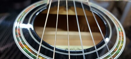 Motion BCX09CE-BK electro-akoestische gitaar, zwart