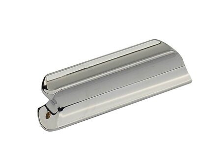 Pedal Steel tonebar / Lapsteel Slider, chroom, finger grip