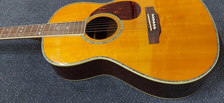  Crafter TA050-AM akoestische westerngitaar amber, parlor solid spruce 